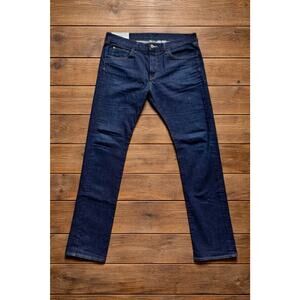 Loomstate Selvedge Organic Raw Denim Jeans Manifest Indigo 38 X 32.5 Actual
